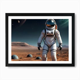 Lost In The Vast Expanse Of Space Art Print