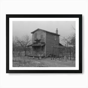 Farmhouse Of Pine Area, New Jersey By Russell Lee Art Print