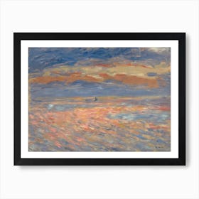 Sunset (1879 Or 1881), Pierre Auguste Renoir Art Print