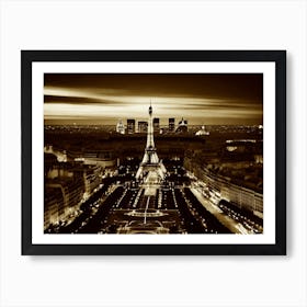 Paris At Night 27 Art Print