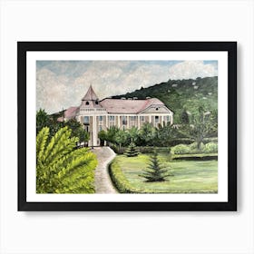 House On The Hill Art Print