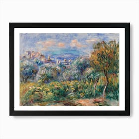 Landscape (1917), Pierre Auguste Renoir Art Print