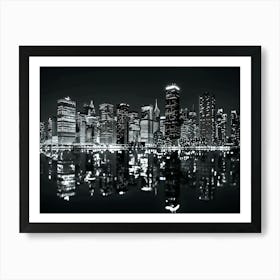 New York City Skyline 4 Art Print