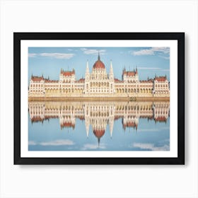 Parliament Reflection Art Print