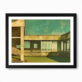 House On The Beach Art Print