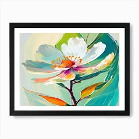 Flower Painting 11 Art Print