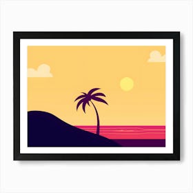 Special Sunset Art Art Print