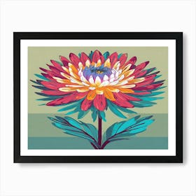 Chrysanthemum 10 Art Print