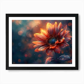 Flower Hd Wallpaper Art Print