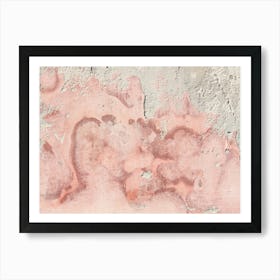 Abstract Pink Wall Art Print