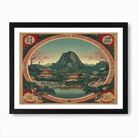 Chinese Landscape 3 Art Print