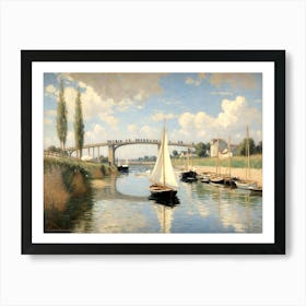 Bridge Over The Seine Art Print