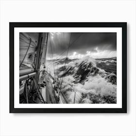 Stormy Seas 7 Art Print