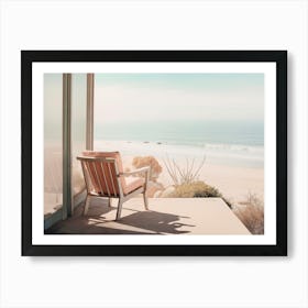 California Dreaming - Alone in the Ocean Art Print