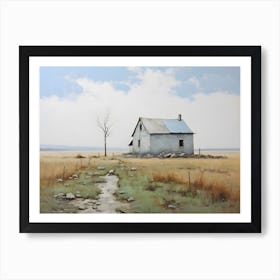 Old Stone Farm Cool Tones 10 Art Print