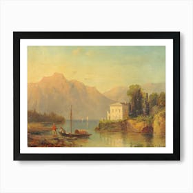 View Of Lake Como Art Print