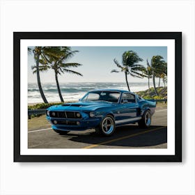 Ford Mustang Gt 1 Art Print