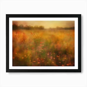 Field Of Flowers Art Print