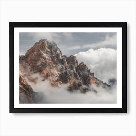 Craggy Cliffs Art Print