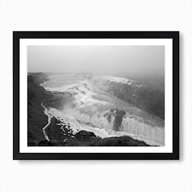 Gullfoss Art Print