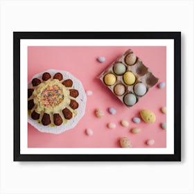 Easter Bundt Cake 8 Art Print