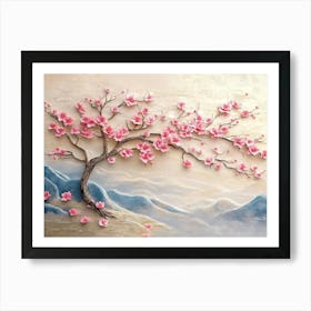 Cherry Blossom Tree 19 Art Print