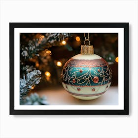 Christmas Ornament Art Print