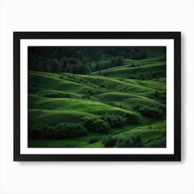 green nature 2 Art Print