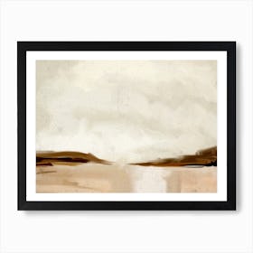 Low Tide Art Print