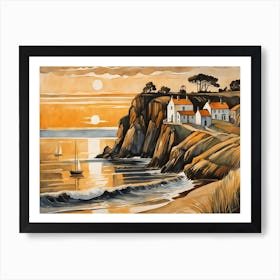 European Coastal Painting (70) Art Print