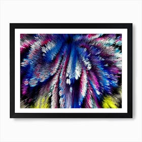 Acrylic Extruded Painting 622 Art Print