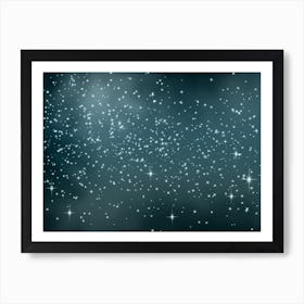 Lavender And Grey Tone Shining Star Background Póster