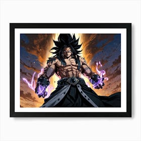 Gajeel fairy Tail Art Print