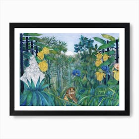 The Repast Of The Lion, Henri Rousseau Art Print