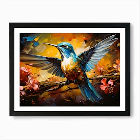 Silent Song Birds At Dawn Art Print