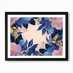 Floral Background 2 Art Print