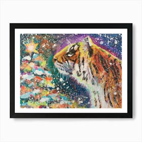 A Wild Winter S Night Art Print