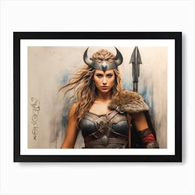Viking warrior 1 Art Print
