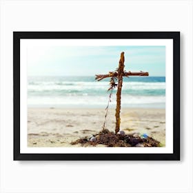 Ocean Cross Art Print