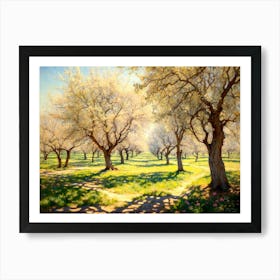 Orchard Of Blossoms Art Print
