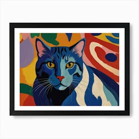 Blue Cat Affiche