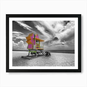 MIAMI BEACH Florida Flair 1 Art Print