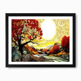 Trees Of Mystery - Deciduous Trees Art Print