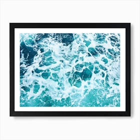 Ocean Splash Art Print