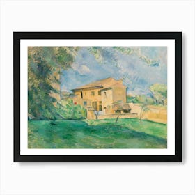 The Farm At The Jas De Bouffan, Paul Cézanne Art Print