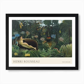 The Dream, Henri Rousseau Poster Art Print