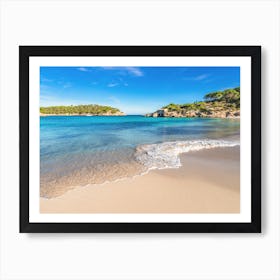 Cala Marcal Beach Mallorca Art Print