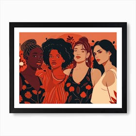 Women Of Color 1 Art Print