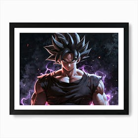 Dragon Ball Z Wallpaper 84 Art Print