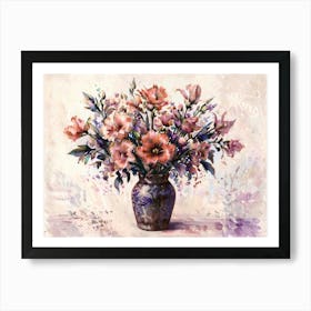 Flowers In A Vase 1 Poster